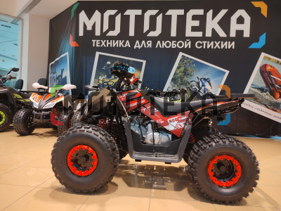 Квадроцикл детский YACOTA (Якота) SPORTY XX чёрный/красный (машинокомплект)