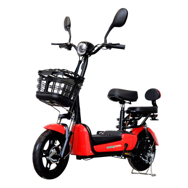 Электроскутер (мопед) GreenCamel (ГринКэмел) Тайфун 400 (400W 48V12Ah ) быстросъем тёмно-синий | Мототека