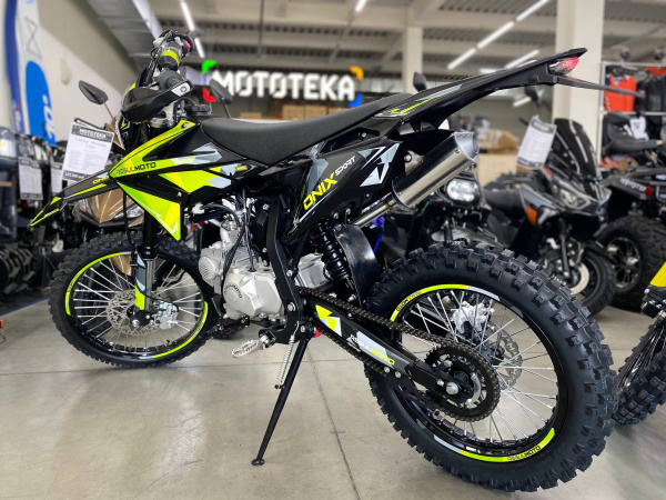 Питбайк Regulmoto (Регулмото) ONIX SPORT черный/зеленый | Мототека