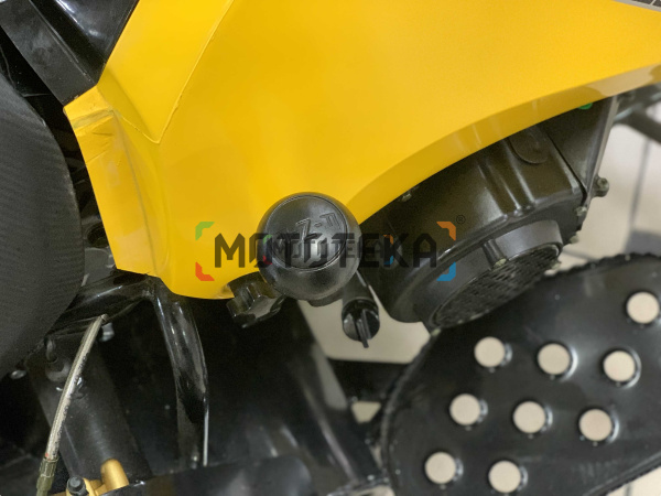 Снегоход Лидер Альфа 2 150 желтый (машинокомплект) | Мототека Снегоход Лидер Альфа 2 150 желтый (машинокомплект) | Мототека