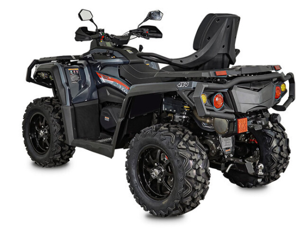 Квадроцикл AODES (Аодес) Pathcross ATV800L EPS двухместный серый с ПСМ | Мототека