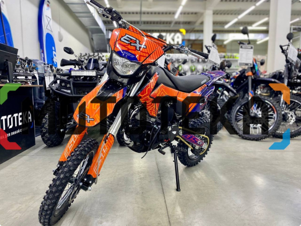 Питбайк BSE (БСЕ) EX 14/12 Blue Orange Ant (040) | Мототека